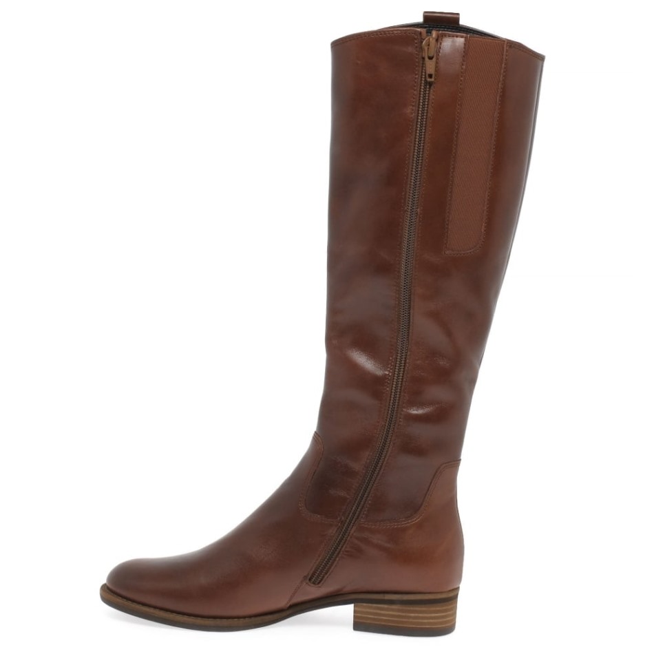 Caramello Gabor | Bottes Longues Femme Brook S Exclusives